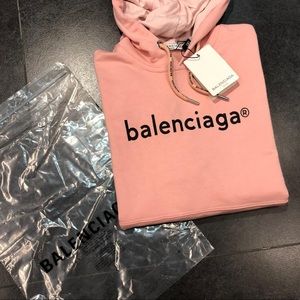 Balenciaga Men New Season Sweatshirt Hoodies Model